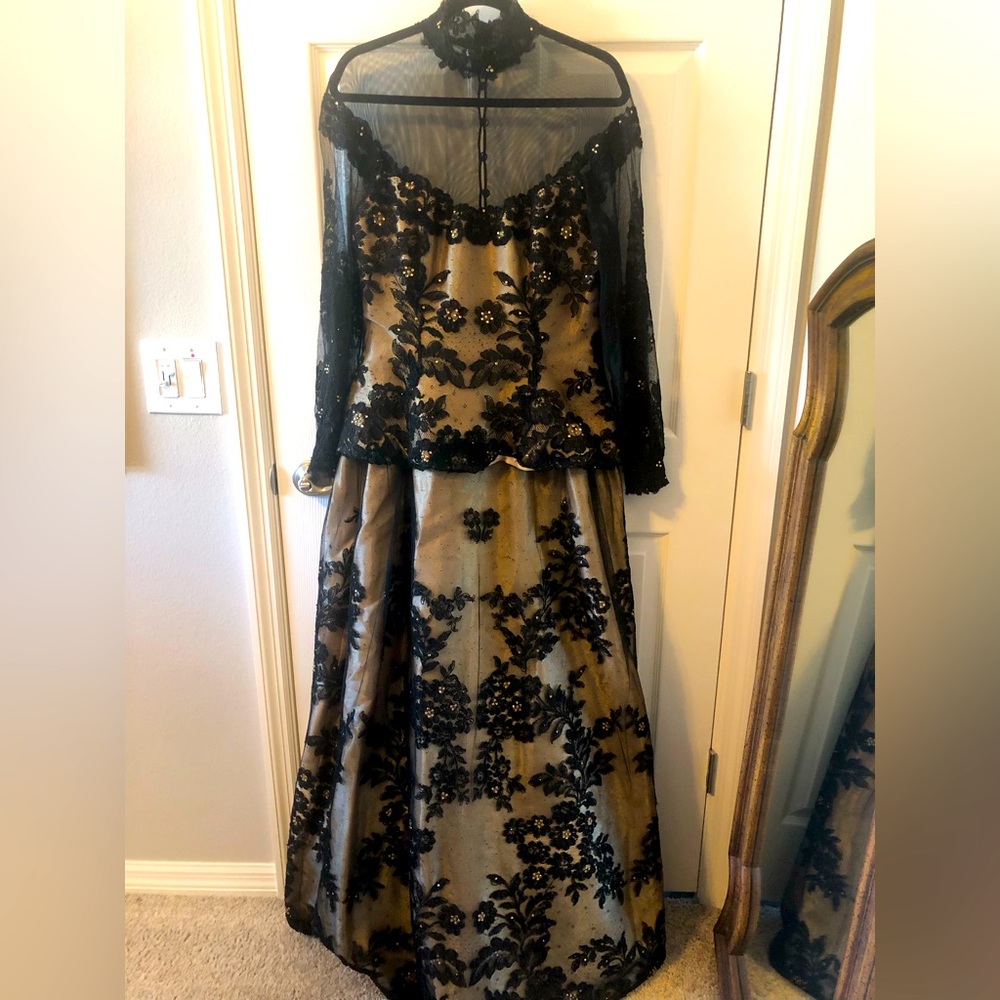 Victorian Style Gown.